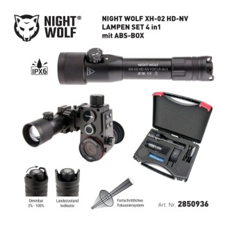 Iluminator NIGHT WOLF XH-02HD-NV FOCUS 4w1